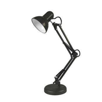 HOME&OFFICE asztali lámpa PIXXAR E27 fekete fém talp+szorító izzó nélkül 5301660 VITO kép