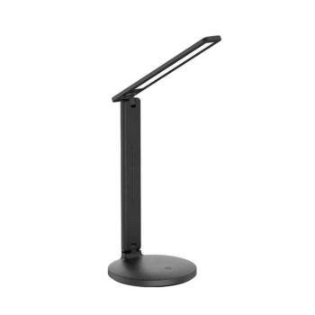 HOME&OFFICE LED asztali lámpa POLLY 5W 4000K 300lm fekete 3xDIM 5V-USB 5301680 VITO kép