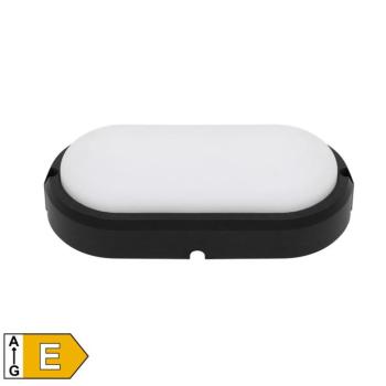 Home RCO 18 LED/BK LED fali és mennyezeti lámpa, 18 W, 2000 lm, IP65, 4000 K, ovális, fekete kép