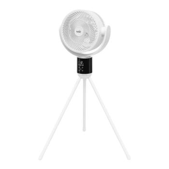 Home SFR88DC állványos ventilátor, 50 W, 18 cm névleges lapátátmérő, DC motor, 12 fokozat, 3 üzemmód, 3 dőlésszög, kapcsolható oszcillálás, időzítő kép