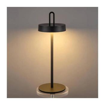 Home Sweet Home LED, fényerőszabályozható, kültéri, tölthető, érintésvezérelt asztali lámpa SHINE LED/1,5W/3,7V 3000 mAh IP44 fekete F610001-21 kép