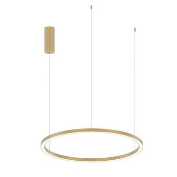 Hoop LED függő lámpa, arany színű, Ø 80 cm, fém, CCT kép