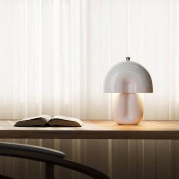 Hope LED asztali világítás, fehér, kerámia, magasság 35 cm, 3000 K kép