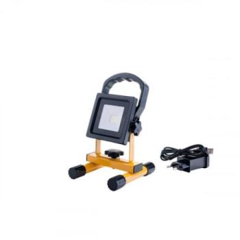 Hordozható , akkumulátoros LED reflektor , SMD , 20 Watt , IP44 , hideg fehér kép