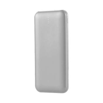 Hordozható LED kijelzős power bank, 10w, ezüst, V-TAC, 23035 kép