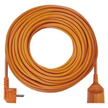 Hosszabbító 30 m, 1 aljzat, narancssárga, PVC, 250 V, 1,5 mm2, 230V, IP20, EMOS, P01230R kép