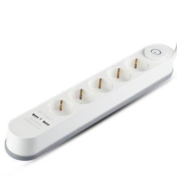 Hosszabbító USB kapcsoló, fehér, V-TAC, 8807