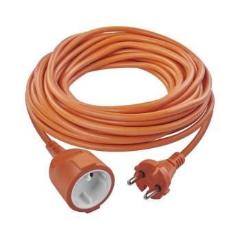 Hosszabbító 20 m, 1 aljzat, narancssárga, PVC, 230 V, 1,5 mm2, 230V, IP20, EMOS, P01320R kép