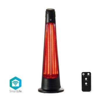 HTPA21BKW - Kültéri fűtőelem SmartLife 600/1200W/230V Wi-Fi Tuya IP24 HTPA21BKW