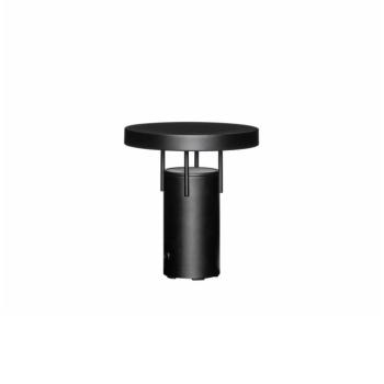 HÜBSCH LED tölthető asztali világítás BringMe Mini, matt fekete, 20 cm kép