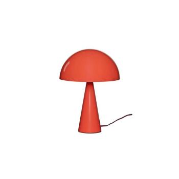 Hübsch Mush Mini asztali világítás, élénkpiros, fém, magasság 34 cm kép