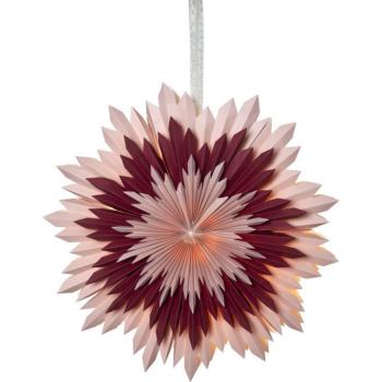 Ice rózsaszín karácsonyi dekoráció, ø 60 cm - Star Trading