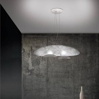 ICONE Masai medál 927 Triac 90x50cm ezüst/vassal kép