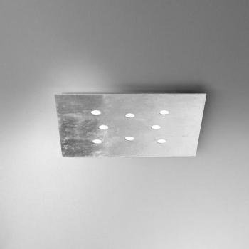 ICONE Slim - lapos LED mennyezeti lámpa 8-fényes fehér színben kép