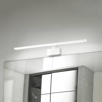 IDEAL LUX Alma LED fali lámpa, fehér fém, szélesség 51 cm kép