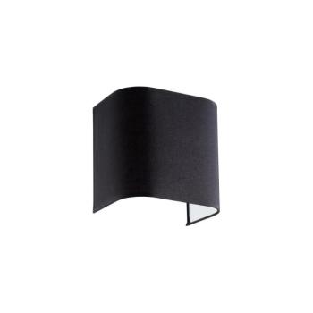 Ideal Lux - Csere lámpabúra fali lámpához GEA fekete 239590 kép