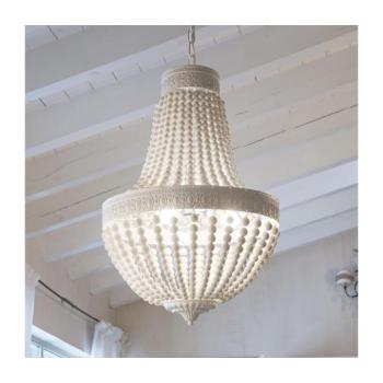 Ideal Lux - Csillár láncon MONET 5xE14/40W/230V átm. 40 cm kender/fehér 162737 kép