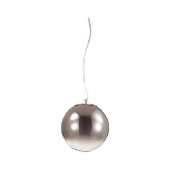 Ideal Lux - Csillár zsinóron MAPA 1xE27/42W/230V átm. 20 cm szürke/füstös 140711 kép