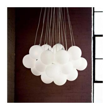 Ideal Lux - Csillár zsinóron MAPA PLUS 22xE14/40W/230V 140230 kép