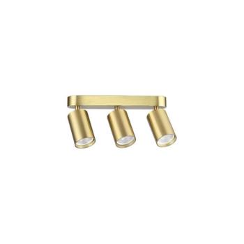 Ideal Lux - DYNAMITE LED spotlámpa 3x GU10/7W/230V CRI 90 sárgaréz 371269