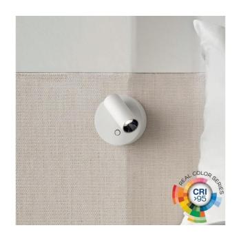 Ideal Lux - ELF LED dimmelhető fali spotlámpa, 3W/230V, CRI 95, fehér 347479 kép