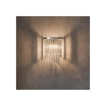 Ideal Lux - Fali kristály lámpa CARLTON 3xE14/40W/230V fényezett króm 168913 kép