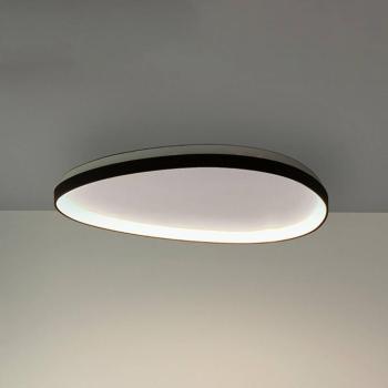 IDEAL LUX Gemini LED mennyezeti lámpa, fekete, 81 cm, 2700 K, be-/kikapcsoló