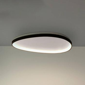 IDEAL LUX Gemini LED mennyezeti lámpa, fekete, 81 cm, 3000 K, be-/kikapcsoló kép