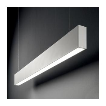 Ideal Lux - kábeles LED csillár STEEL LED/29W/230V 3000K CRI 90 120 cm fehér 369006 kép
