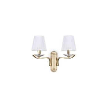 Ideal Lux - kristály fal lámpa PEGASO 2xE14/28W/230V arany 197708