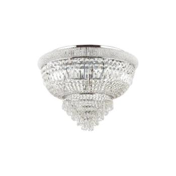 Ideal Lux - Kristály mennyezeti lámpa DUBAI 24xE14/28W/230V átm. 78 cm króm 243566 kép