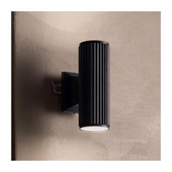 Ideal Lux - Kültéri fali lámpa BASE 2xGU10/28W/230V IP44 fekete 129433 kép