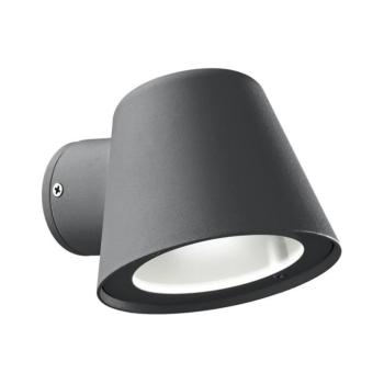 Ideal Lux - Kültéri fali lámpatest GAS 1xGU10/28W/230V IP43 antracit 91525 kép