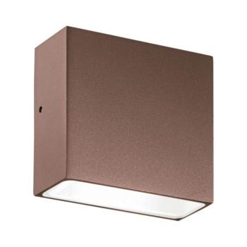 Ideal Lux - Kültéri fali lámpatest TETRIS 1xG9/15W/230V IP44 barna 213323 kép