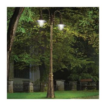 Ideal Lux - Kültéri lámpa CIMA 2xE27/52W/230V 216 cm IP43 patinás 24097 kép