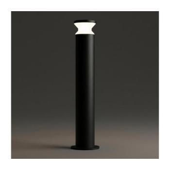 Ideal Lux - Kültéri lámpa TORRE 1xE27/15W/230V 80 cm IP65 fekete 321639 kép