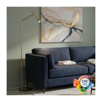 Ideal Lux - LED Állólámpa DIESIS LED/4,5W/230V CRI 95 arany 285344 kép