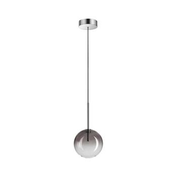 Ideal Lux - LED Csillár zsinóron EQUINOXE 1xG4/2W/230V átm. 15 cm króm/füstös 326351 kép