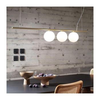 Ideal Lux - LED Csillár zsinóron PERLINE 3xG9/3W/230V arany 282114