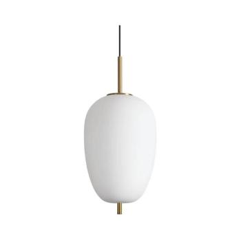 Ideal Lux - LED Csillár zsinóron UMILE LED/20W/230V átm. 27 cm CRI 90 réz/fehér 314945 kép