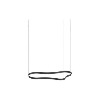 Ideal Lux - LED Csillár zsinóron WAVES LED/45W/230V CRI 90 fekete 345246 kép