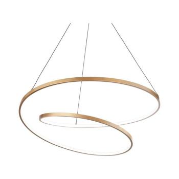 Ideal Lux - LED dimmelhető kábelre függeszthető csillár OZ LED/55W/230V Ø 80 cm CRI 90 arany 304595 kép
