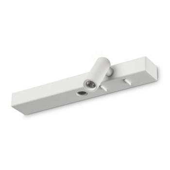 Ideal Lux LED fali lámpa Bonne Nuit 2, fehér, 22 cm, fém kép