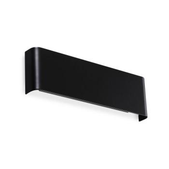 IDEAL LUX Delta LED fali világítás, fekete, szélesség 30 cm, 3000 K kép