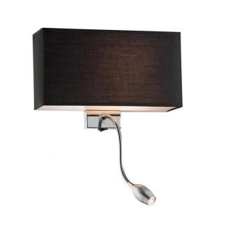 Ideal Lux - LED flexibilis fali lámpa HOTEL 1xE27/60W + LED/1,5W/230V 35956 kép
