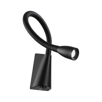 Ideal Lux - LED flexibilis lámpa GOOSE LED/3W/230V CRI 90 fekete 142692 kép