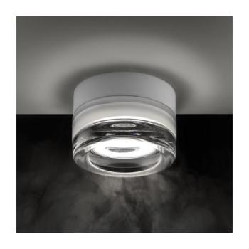 Ideal Lux - LED fürdőszobai mennyezeti lámpa LOLLY 1xGX53/9W/230V IP44 fehér/átlátszó 354651 kép