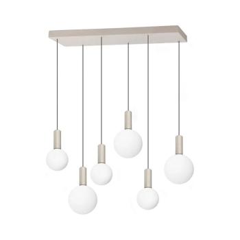 Ideal Lux - LED kábeles csillár ODEON LED/39W/230V CRI 90 bézs/fehér 349220 kép