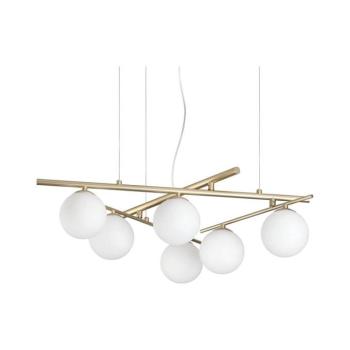 Ideal Lux - LED kábellel függesztett csillár ATLAS 6xG9/3W/230V arany 365121 kép