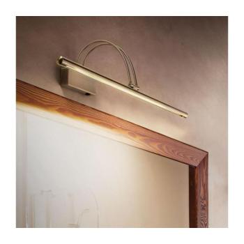 Ideal Lux - LED képvilágító BOW LED/8W/230V 76 cm CRI 90 sárgaréz 121147 kép
